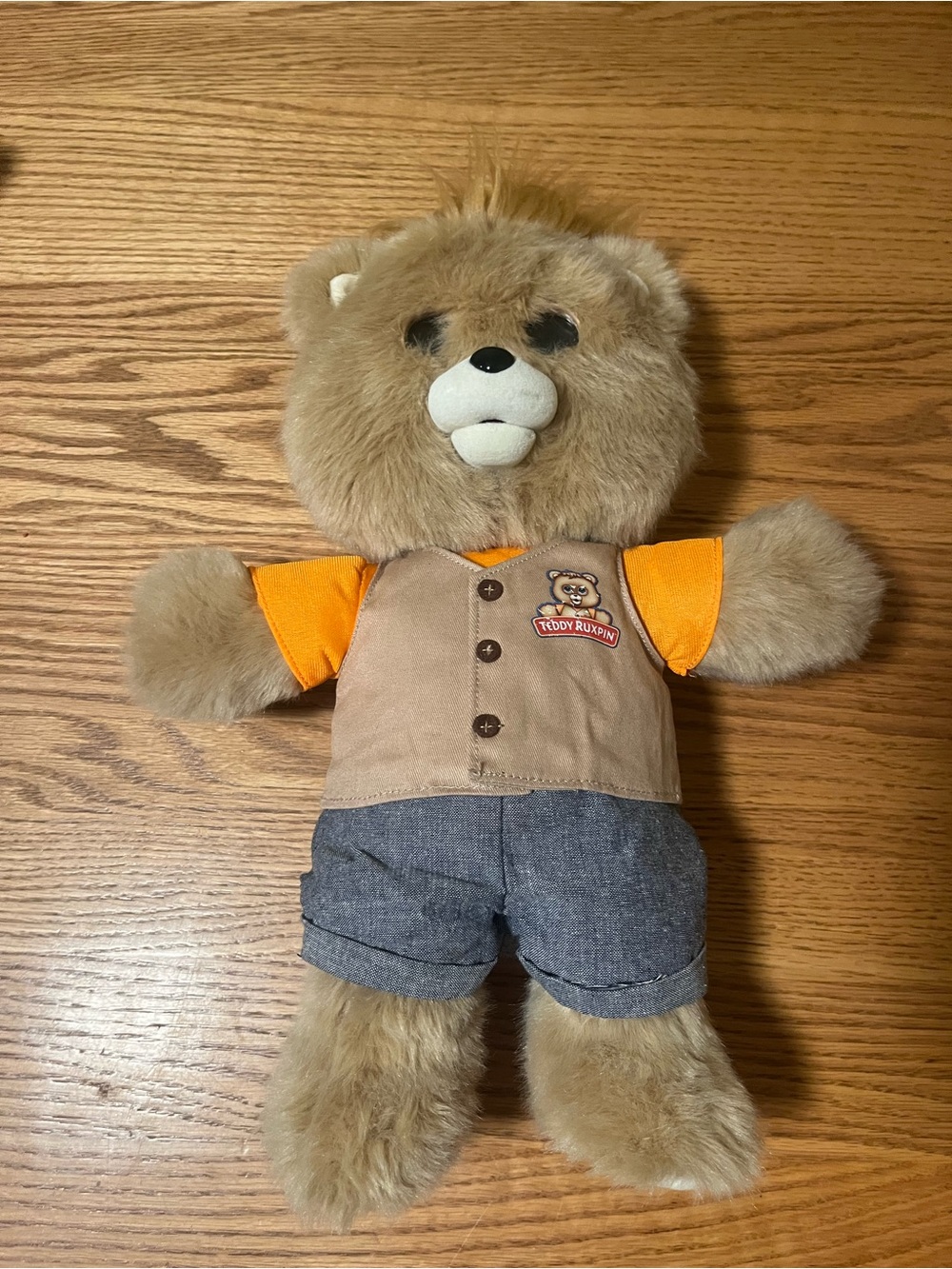 Teddy Ruxpin 2017 Animated Storytelling Bear Bluetooth LCD Eyes Tested/Working